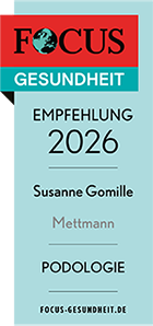 Focus Gesundheit Empfehlung 2026 Gomille Podologie Focus Gesundheit Empfehlung 2026